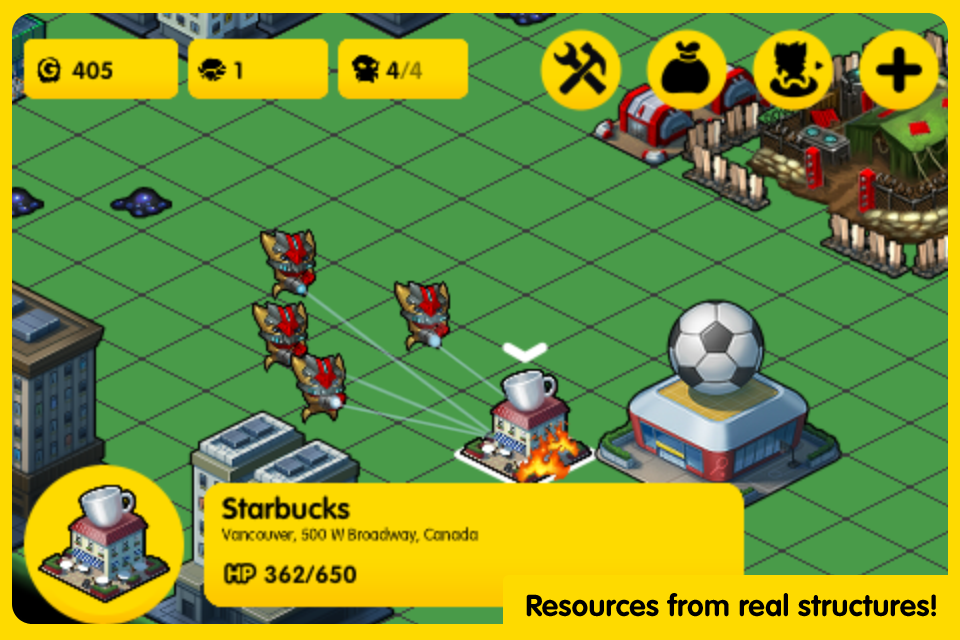 WhereWars™ Real Time Strategy Game iPhone WhereWars™ Real Time Strategy Game iPhone